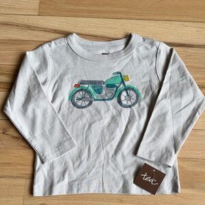 Tea Collection Mini Moto Graphic Baby Tee